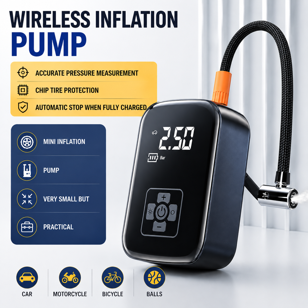 AXTRO Portable Car Air Compressor