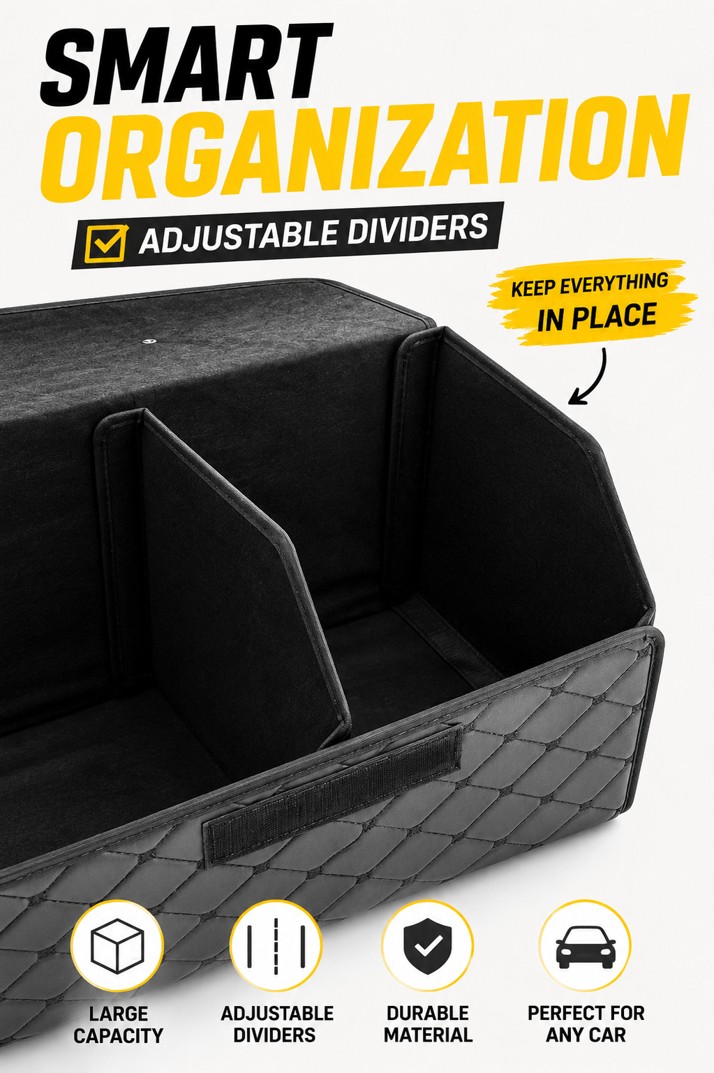 AXTRO Car Trunk Organizer