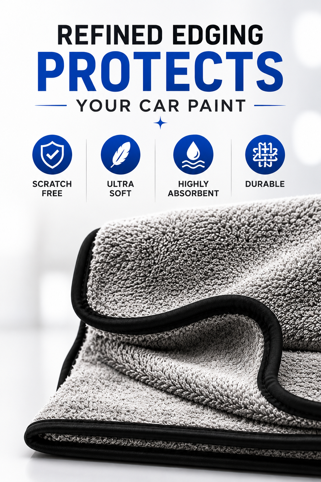 AXTRO Premium Microfiber Car Towel