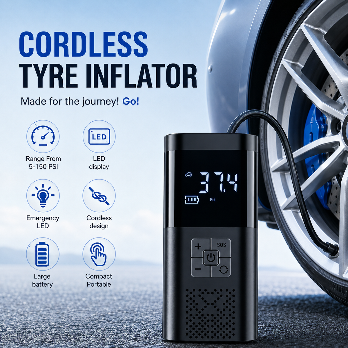 AXTRO Portable Air Compressor