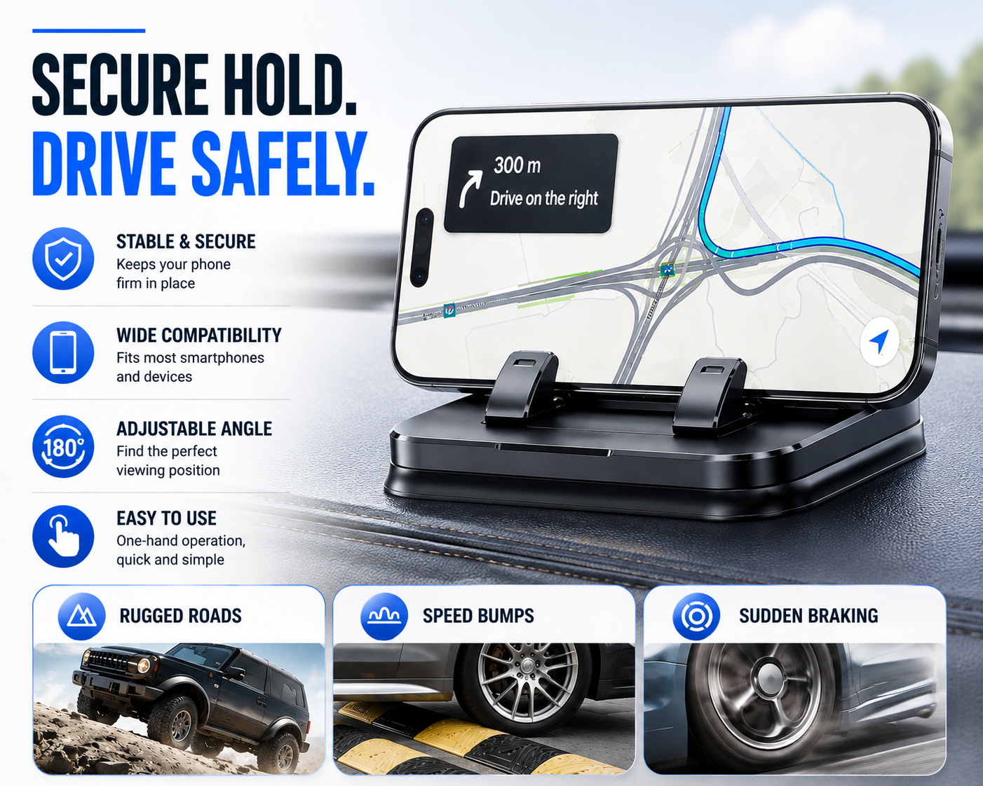 AXTRO 360° Car Phone Mount