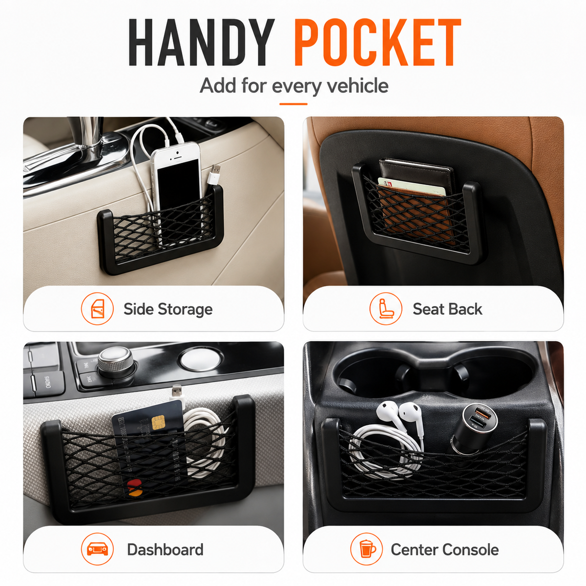 AXTRO Car Seat Pocket Organizer