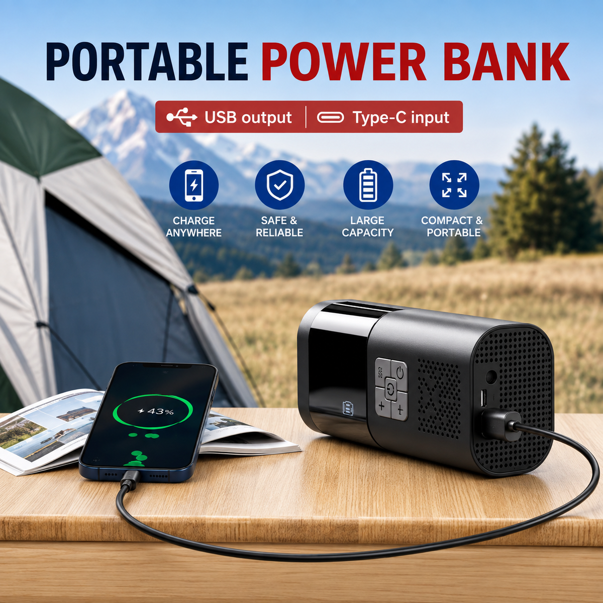 AXTRO Portable Air Compressor