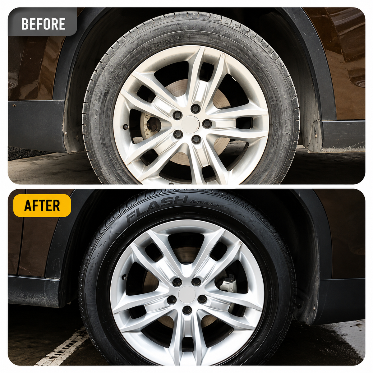 AXTRO Black Shiny Tire Wax 30g