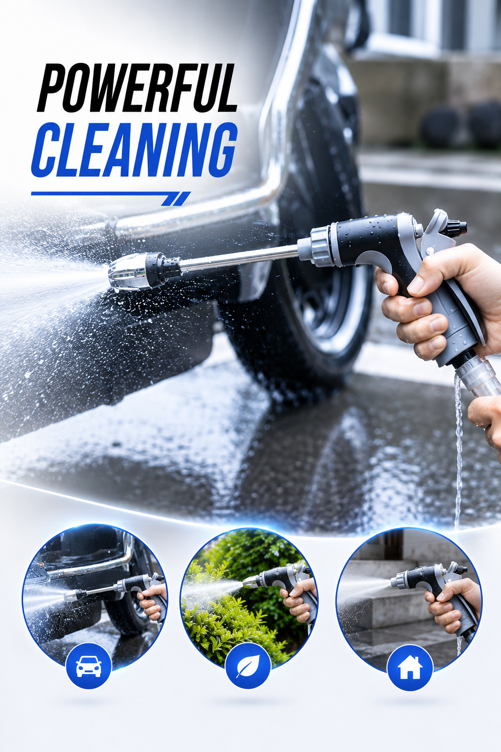 AXTRO High-Pressure Car Washing Water Gun