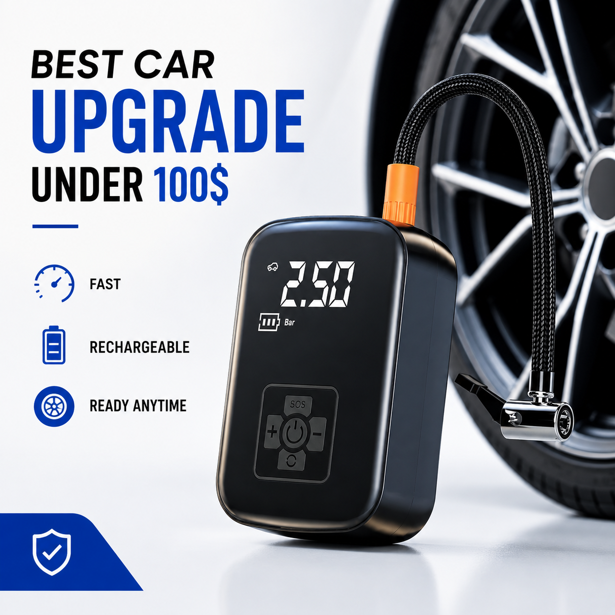 AXTRO Portable Car Air Compressor