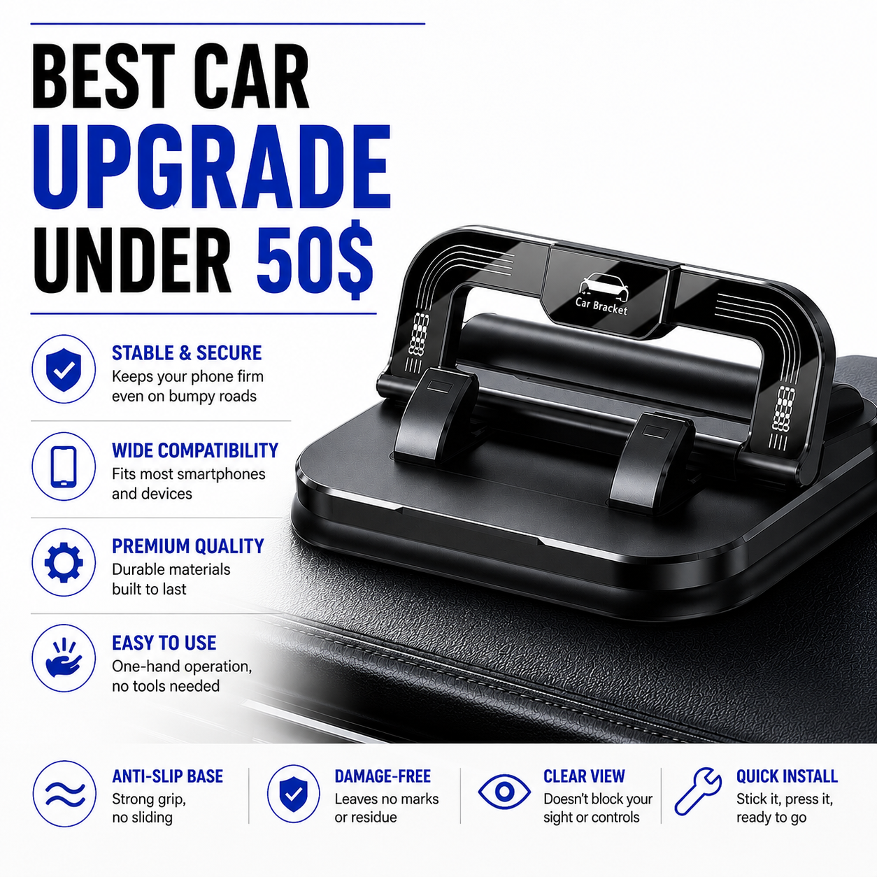 AXTRO 360° Car Phone Mount