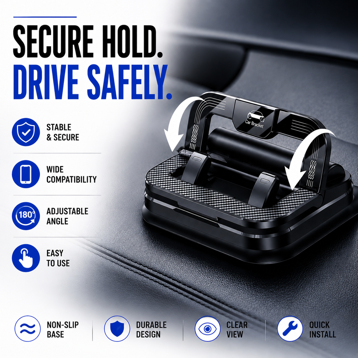 AXTRO 360° Car Phone Mount
