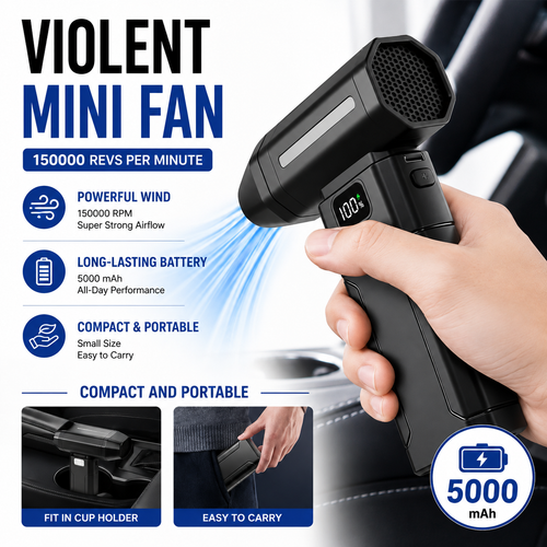 AXTRO Brushless Turbo Jet Fan