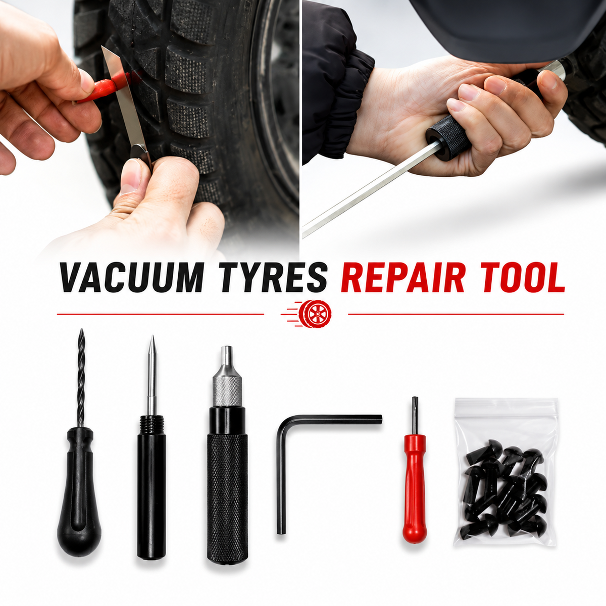 AXTRO Tire Repair Kit