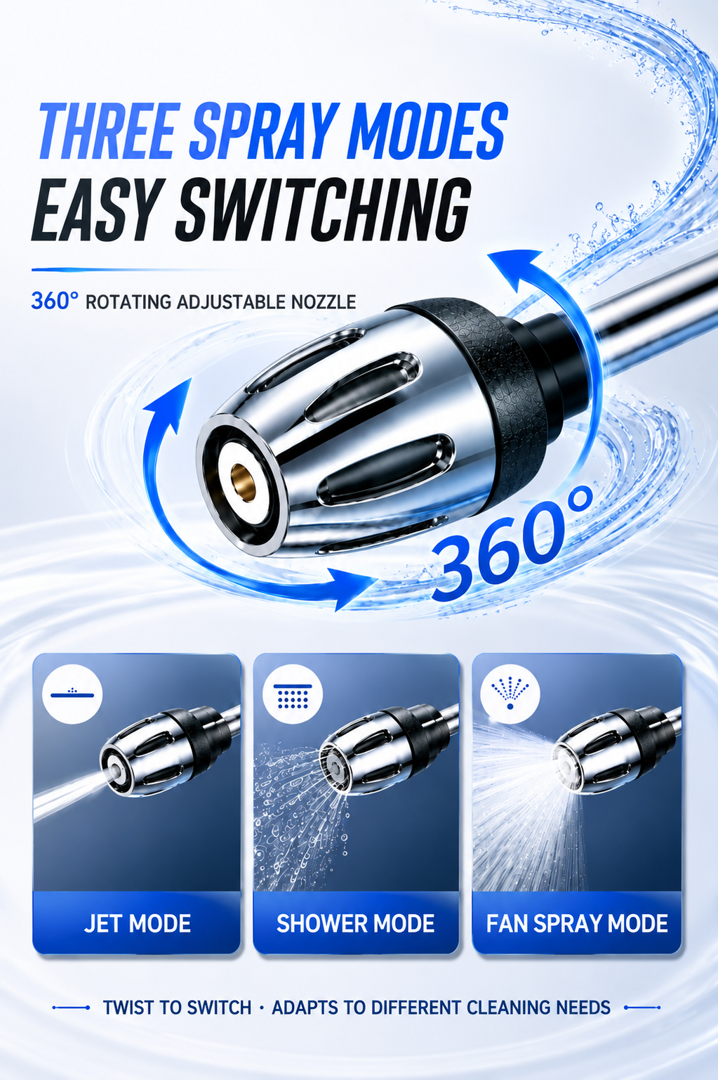 AXTRO High-Pressure Car Washing Water Gun