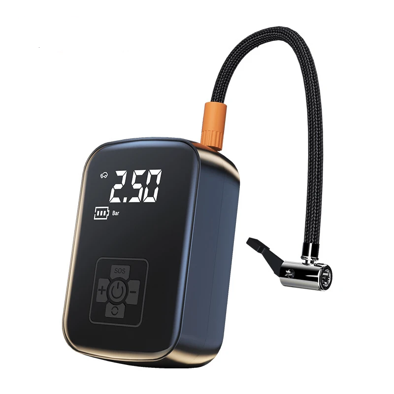 AXTRO Wireless Car Air Compressor Air Pump Electric Tire Inflator Pump for Motorcycle Bicycle AUTO Tyre with Digital Display