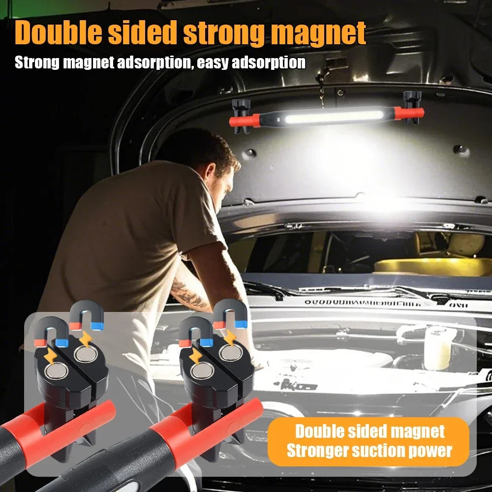 AXTRO LED Magnetic Work Light Rechargeable Underhood Work Lamp